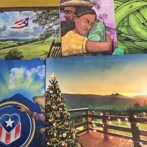 Colorful Artistic Reusable Tote Bag